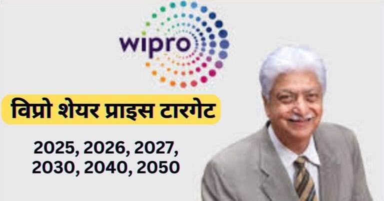 Wipro Share Price Target 2025, 2026, 2027, 2030, 2040, 2050 In Hindi | विप्रो शेयर प्राइस टारगेट